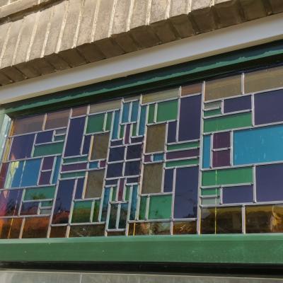 Isolatieglas ontspiegeld